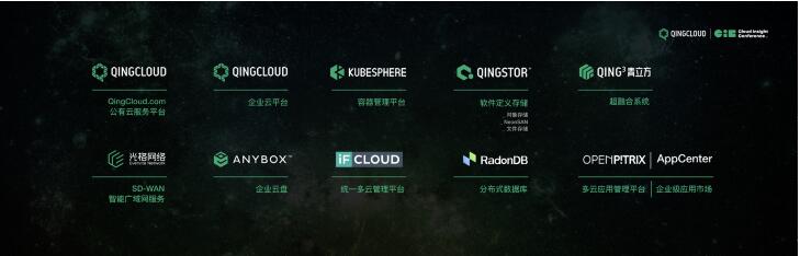 青云QingCloud 9大品牌发布 打造企业级全栈云ICT矩阵