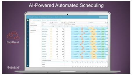 行业首创：Genesys推出人工智能预测与排班服务