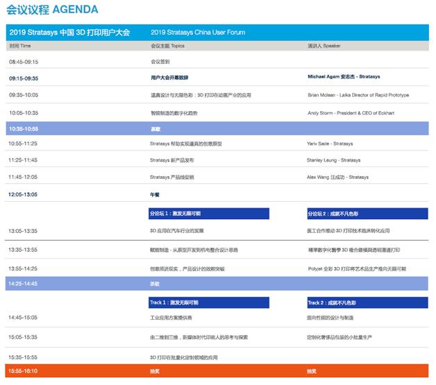 STRATASYS将举办2019中国3D打印用户大会 强化深耕中国市场的一贯承诺