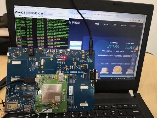 领  航 5G时代 | 芯讯通模组成功实现5G实网稳定连接