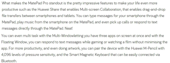 多屏协同与智慧分屏再获好评，华为MatePad Pro 5G引外媒集体力赞