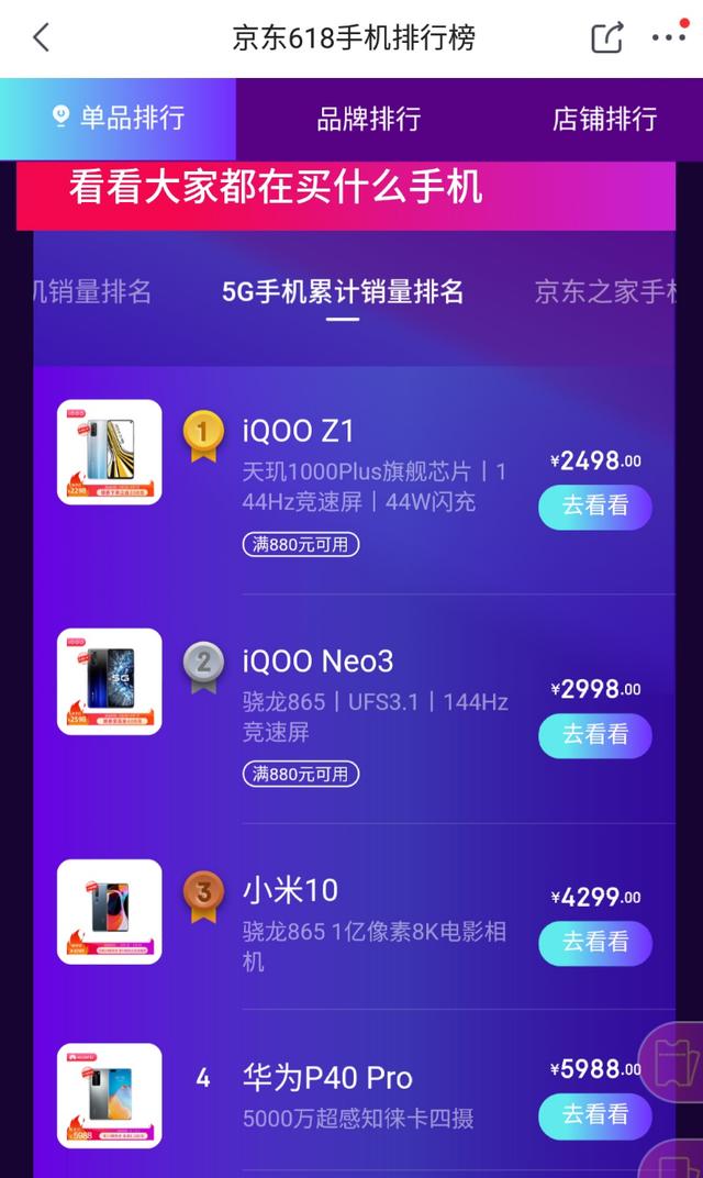 4G价格买5G旗舰：iQOO用实际推动5G普及