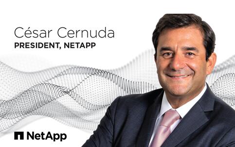 Cesar Cernuda 加入 NetApp 担任总裁