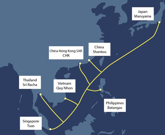 NEC签订“亚洲直达海缆”供货合同，新海底光缆系统将连接亚洲地区，全长9,400km