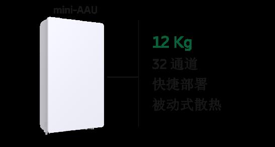 爱立信推出中频段12kg mini-AAU产品为用户提供极致5G体验