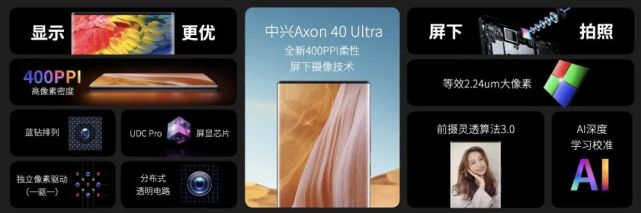 为大场面而生 终极直板旗舰中兴Axon 40 Ultra正式发布