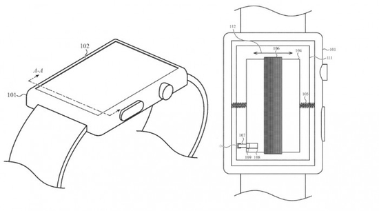 未来Apple Watch可能会移动内部电池以提供触觉反馈