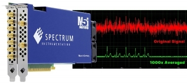 Spectrum仪器数字化仪现已提供基于FPGA的平均值