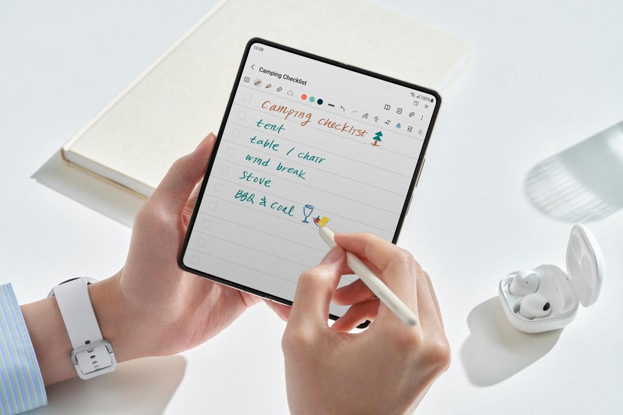 提升生产力、释放创作力 种草三星Galaxy Z Fold4从S Pen开始