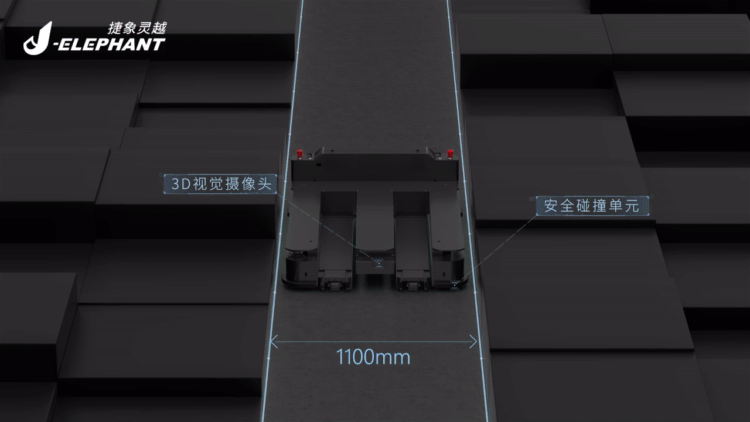 全新升级 | 捷象灵越前移式托盘机器人，助力生产物流的每一个环节