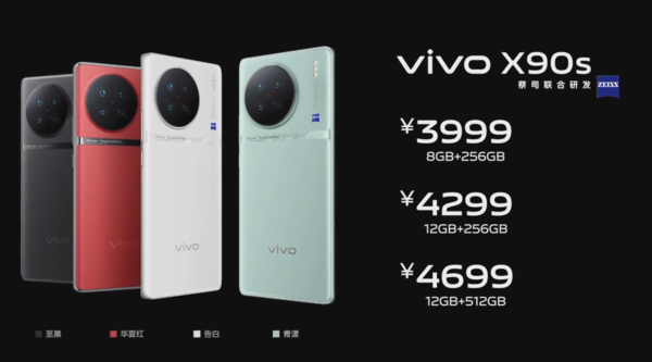 早报：vivo X90s正式发布 国产屏已成手机行业主流