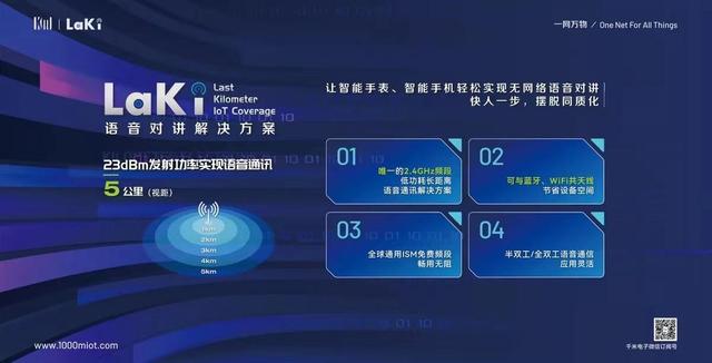 千米电子亮相国际通讯盛会MWC，首发LaKi两大颠覆性应用方向