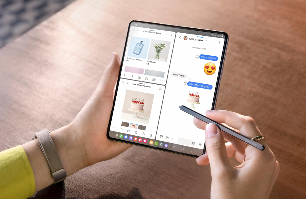 三星Galaxy Z Fold5多任务体验再进阶 打造移动生产力新标杆