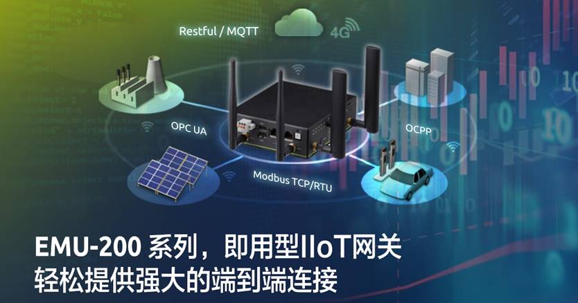 凌华科技即用型IIoT网关，轻松提供强大的端到端连接