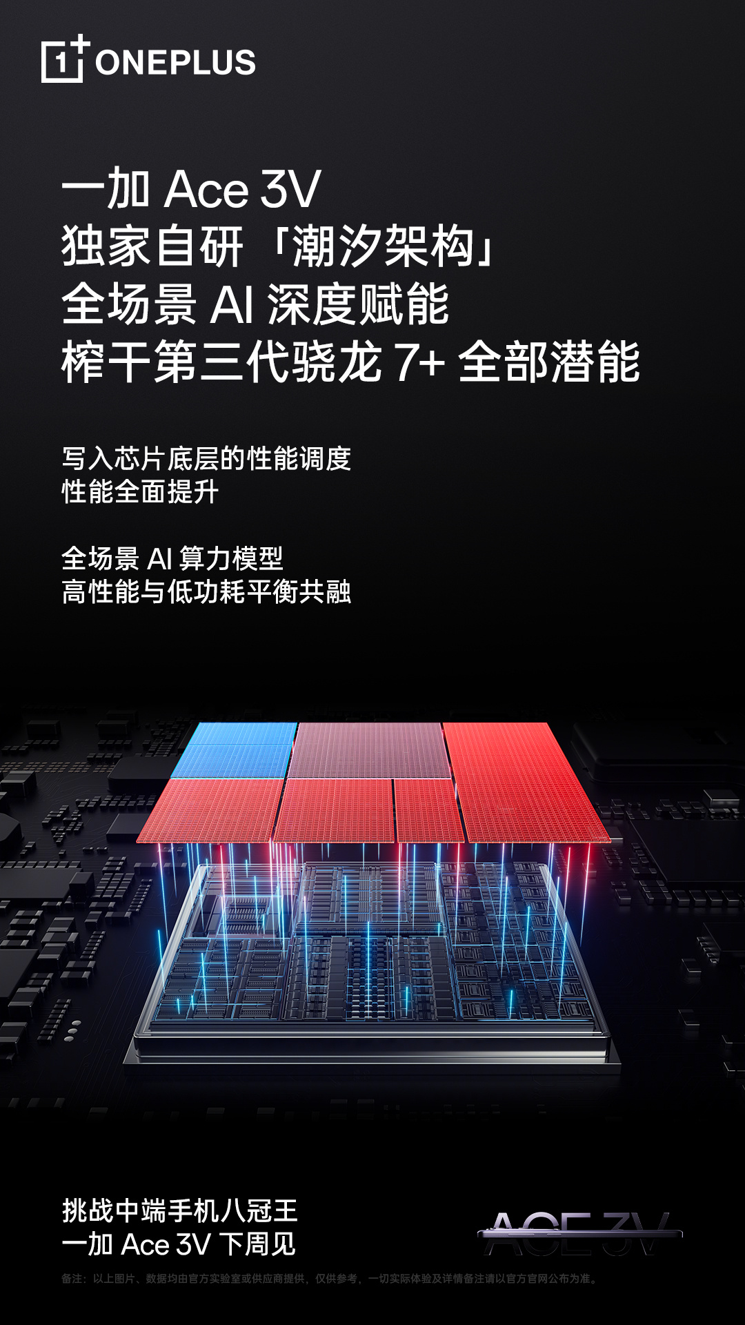 一加Ace 3V 3月 21日正式发布，挑战中端手机质感冠军